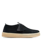 Clarks Trek Cup Black Suede