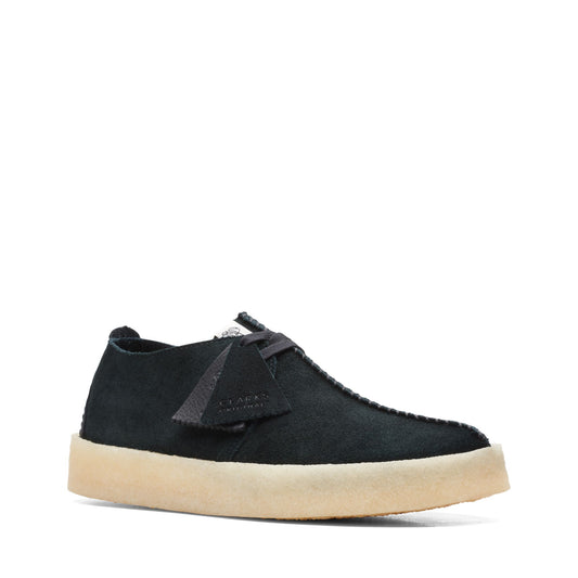 Clarks Trek Cup Black Suede