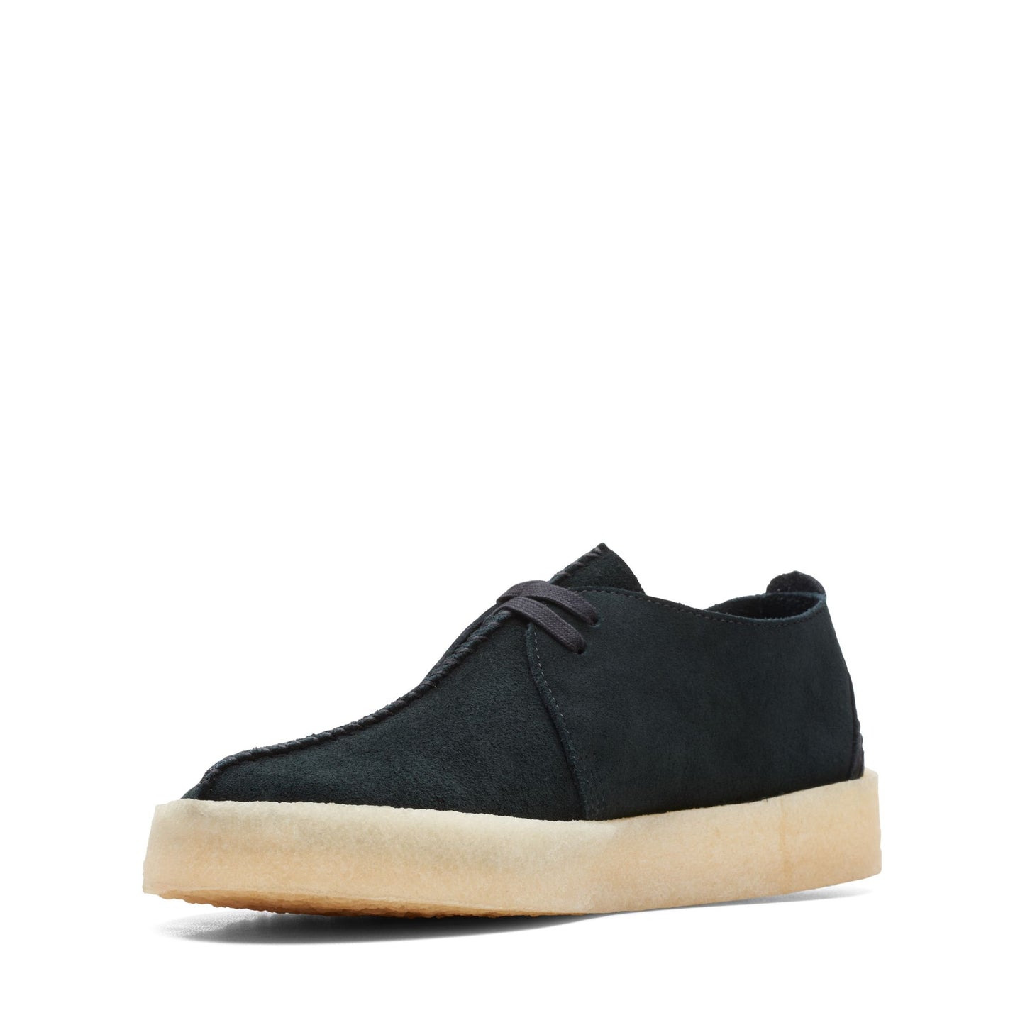 Clarks Trek Cup Black Suede