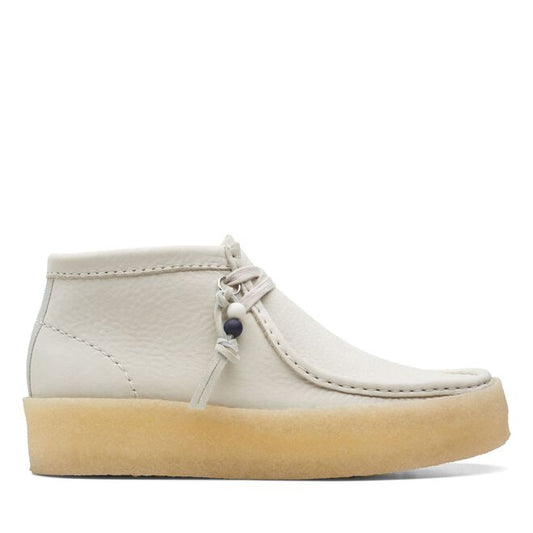 Clarks Wallabee Cup Bt White Nabuck