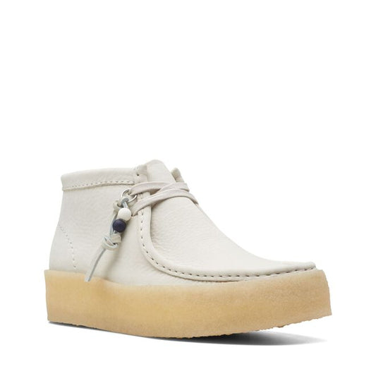 Clarks Wallabee Cup Bt White Nabuck