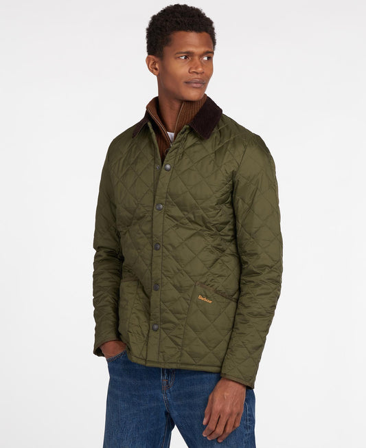 Giacca Heritage Liddesdale Quilted Olive