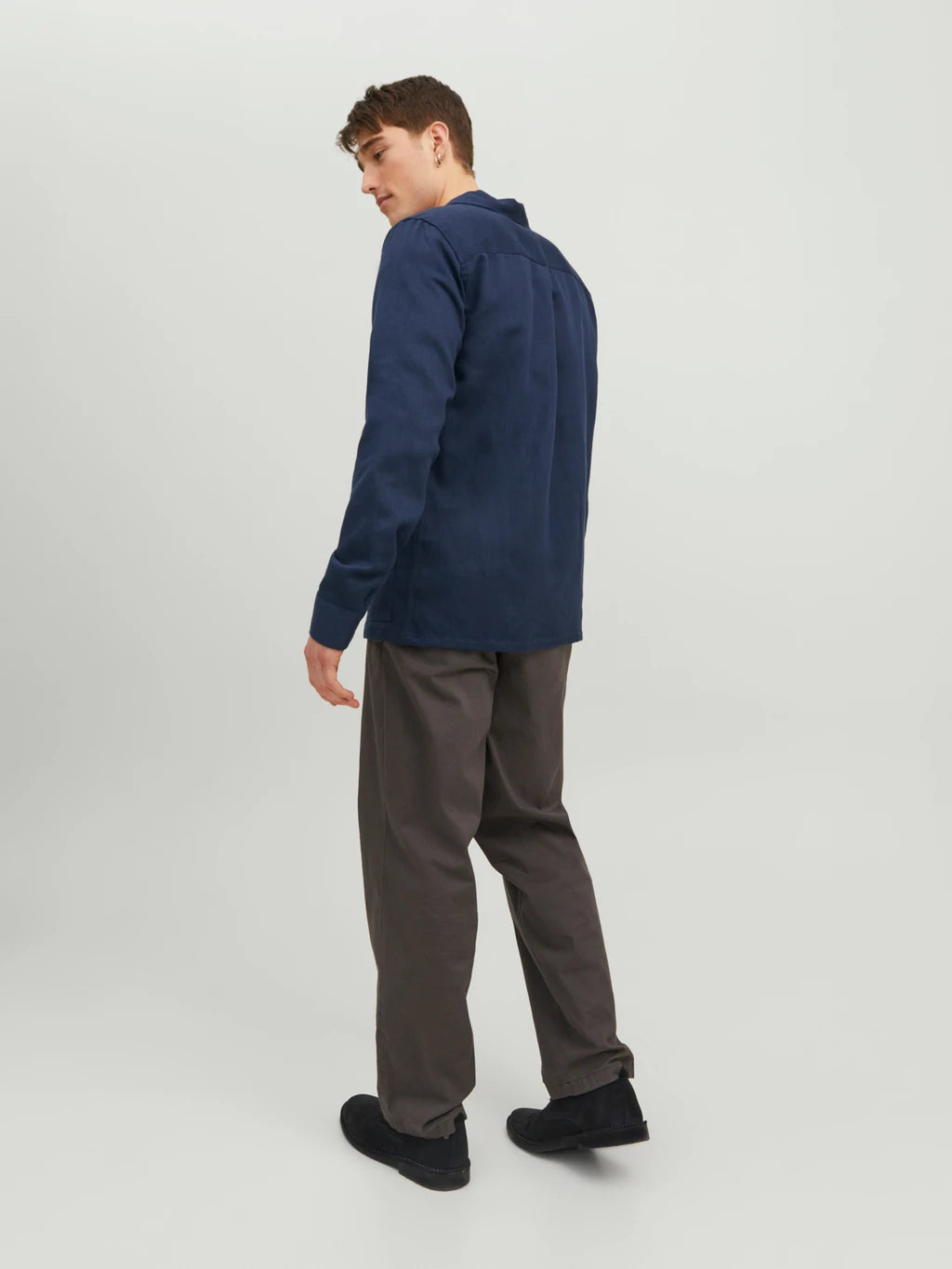 Overshirt Libra Linen Navy