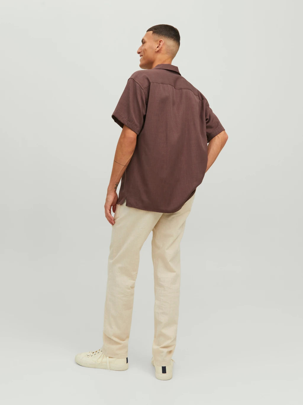 Pantalone Kane Linen Moonbeam