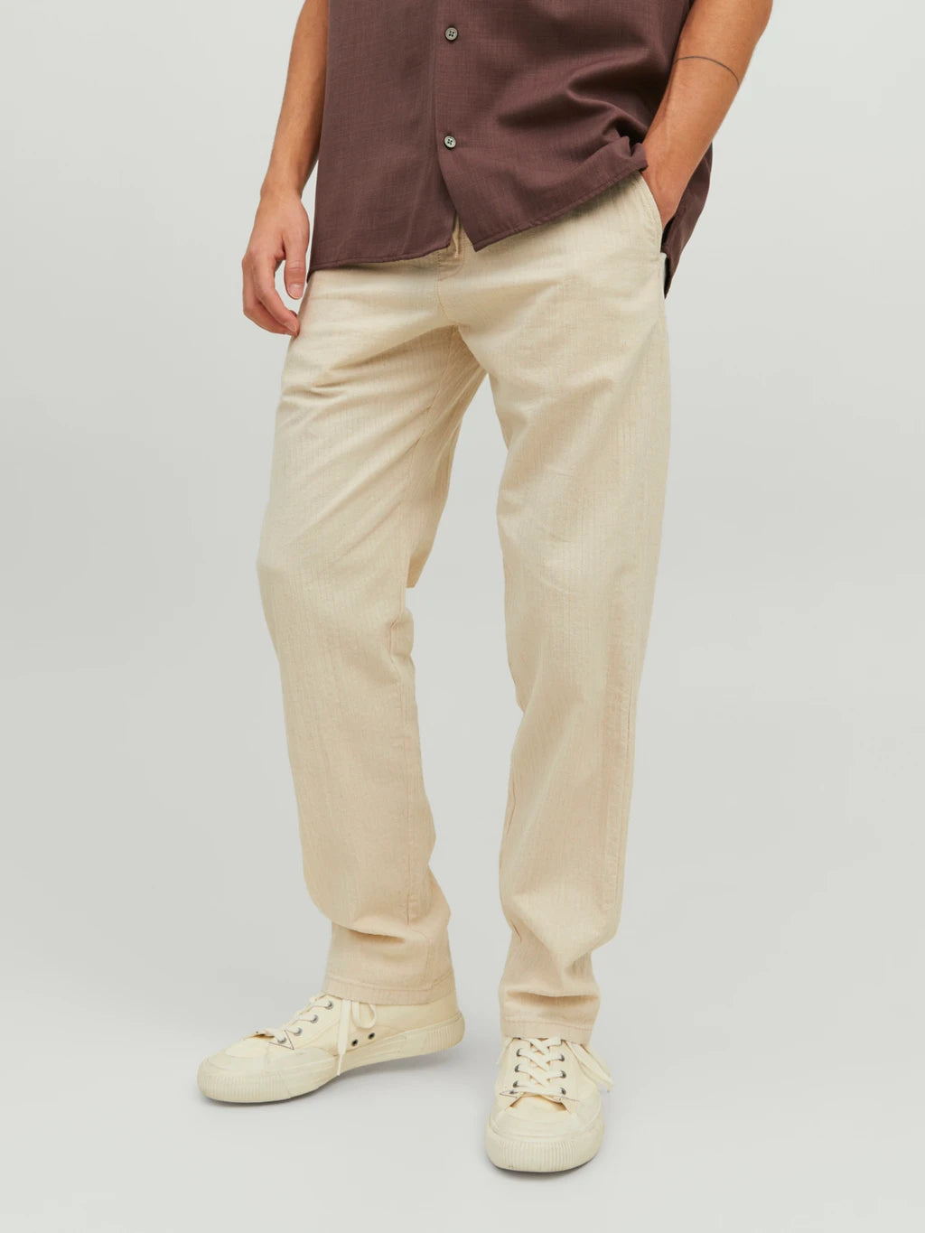 Pantalone Kane Linen Moonbeam