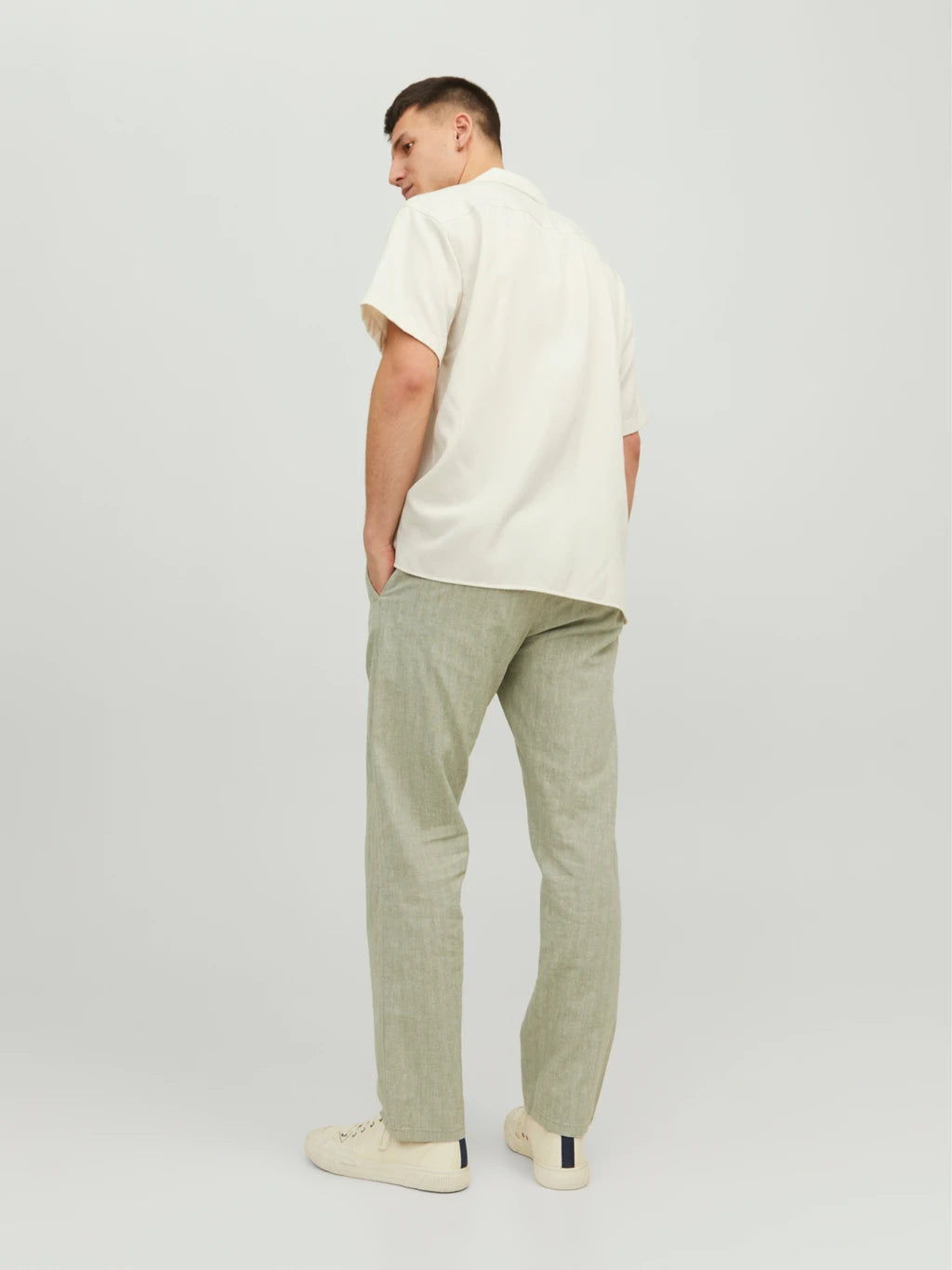 Pantalone Kane Linen Dusty Olive