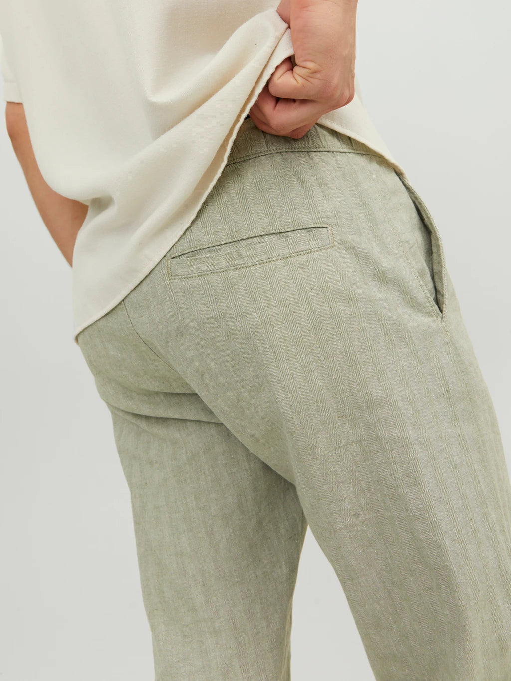 Pantalone Kane Linen Dusty Olive