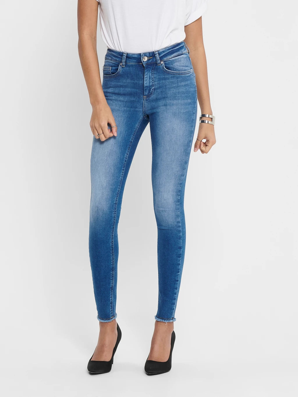 Jeans Blush Medium Blue Denim