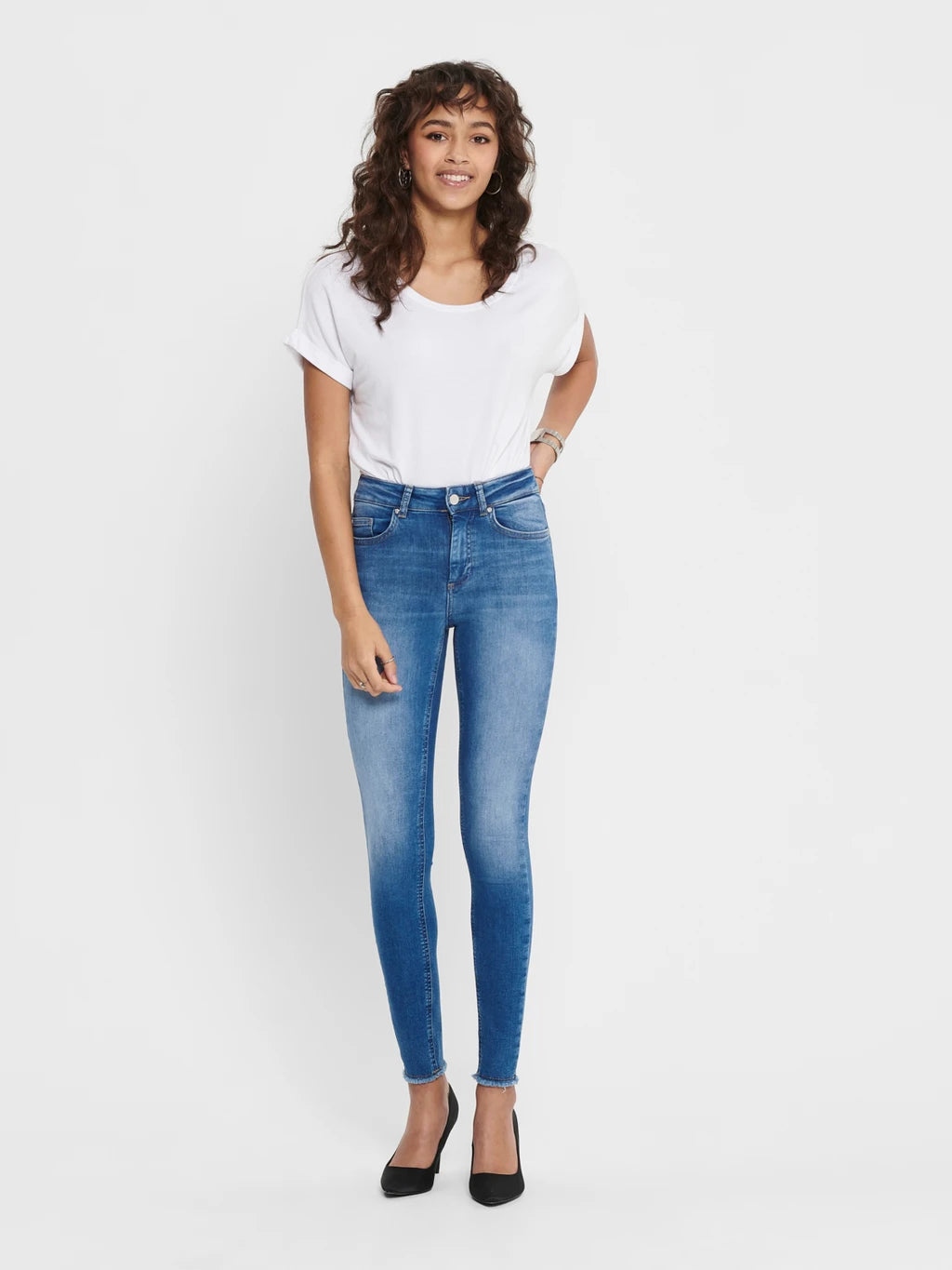 Jeans Blush Medium Blue Denim